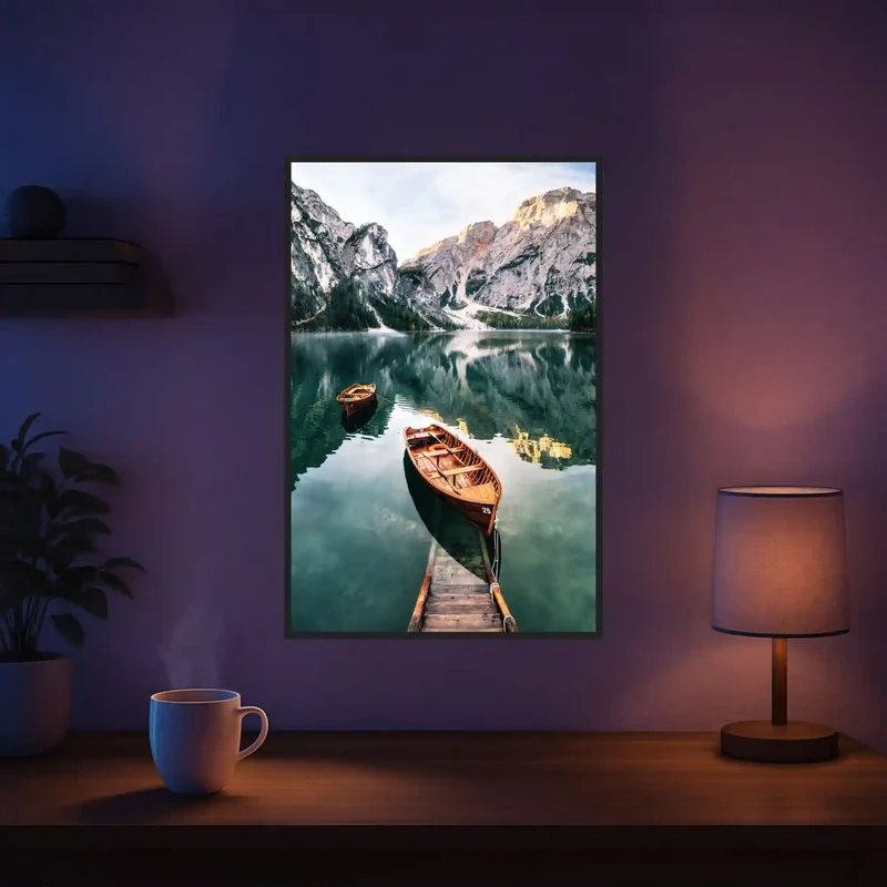Diamond Painting - Das Boot am See