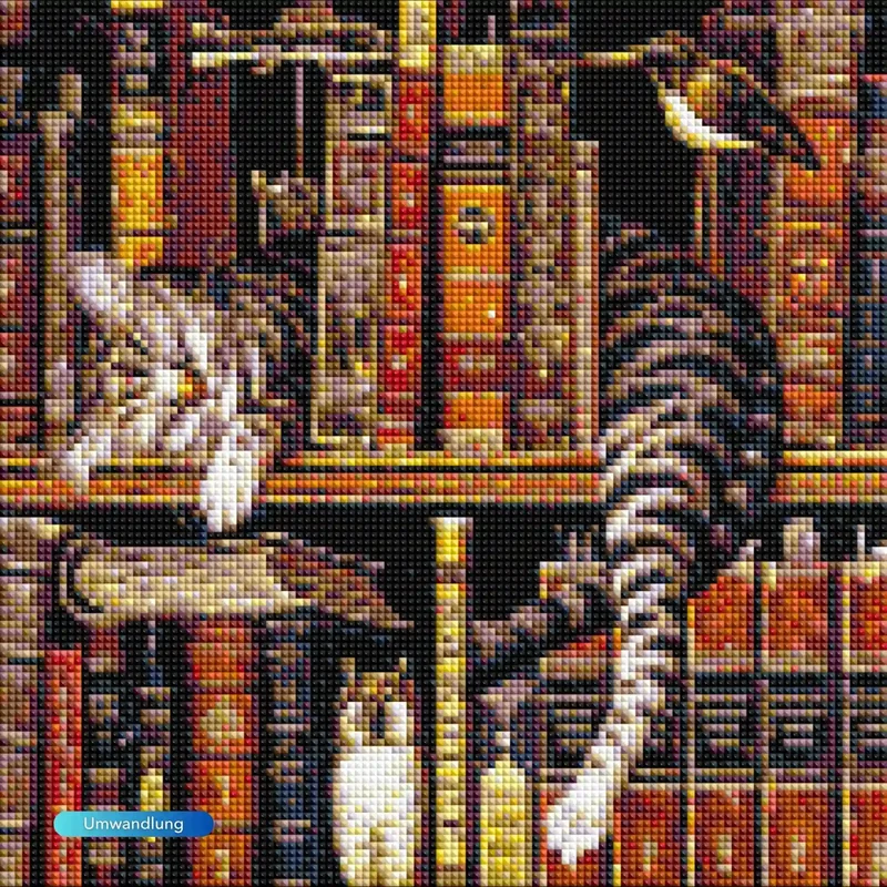 Diamond Painting - Chillout Cat