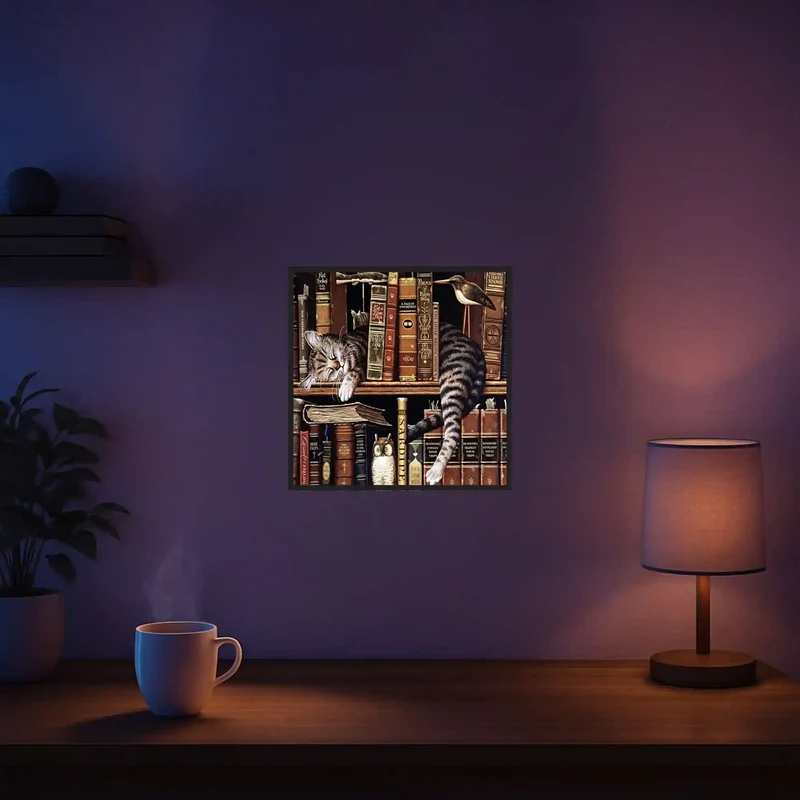 Diamond Painting - Chillout Cat