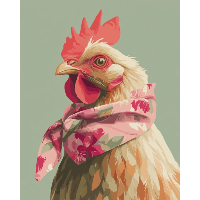 Cooles Huhn