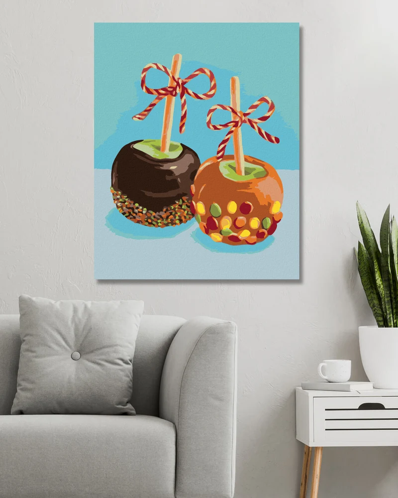 Diamond painting - APFEL IN SCHOKOLADE UND KARAMELL (MYROSLAVA VOLOSCHUK)