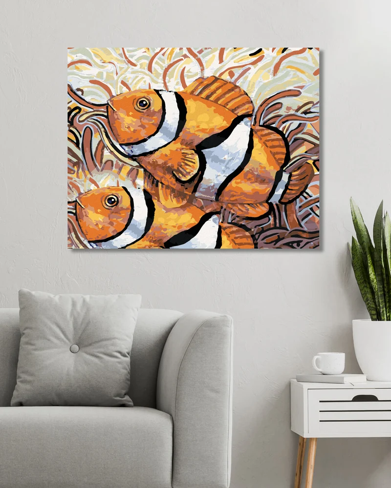 Diamond painting - ZWEI FISCHE - NEMO