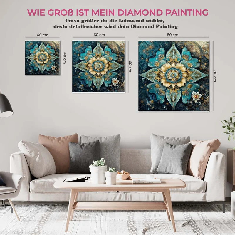 5D Diamond Painting – Mandala