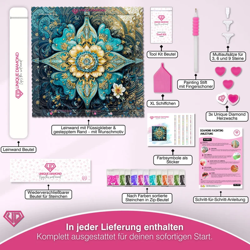 5D Diamond Painting – Mandala