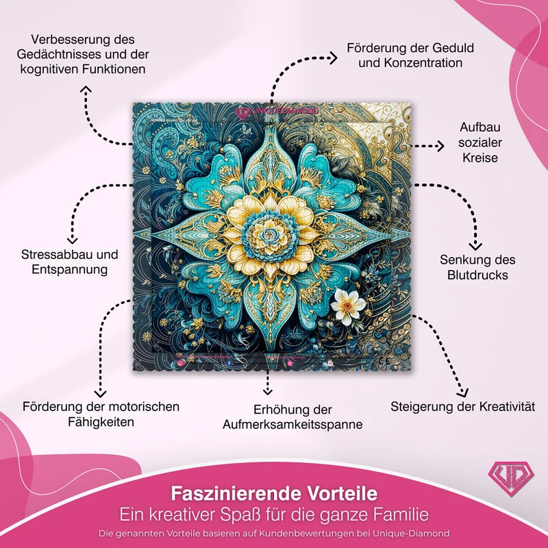 5D Diamond Painting – Mandala