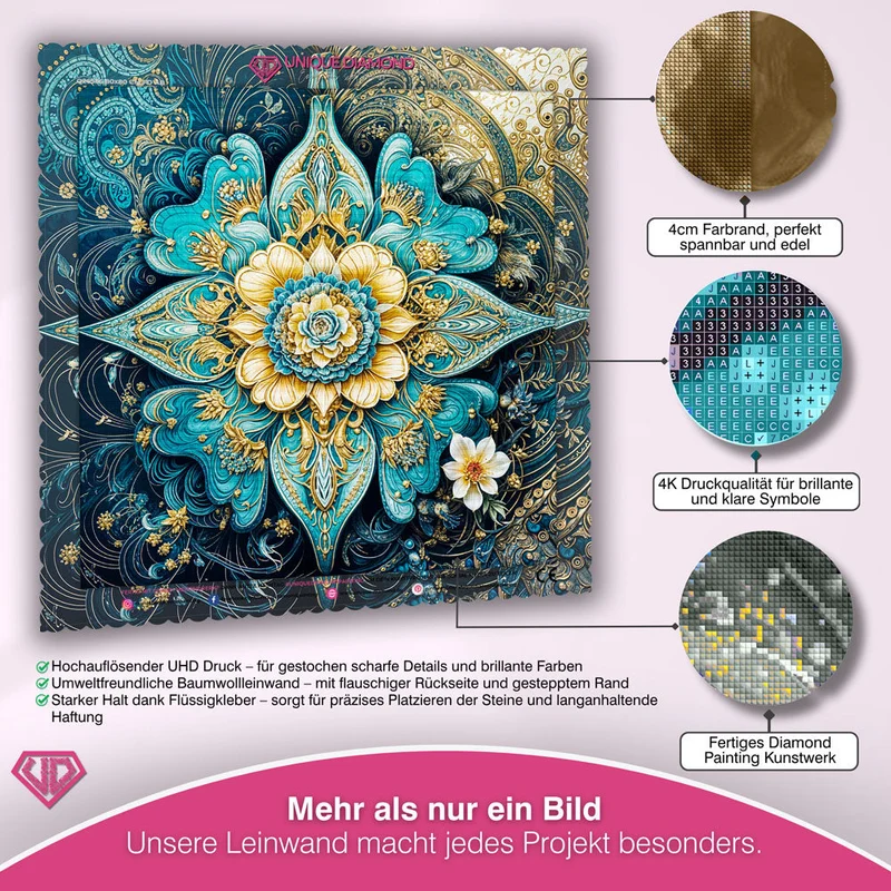 5D Diamond Painting – Mandala
