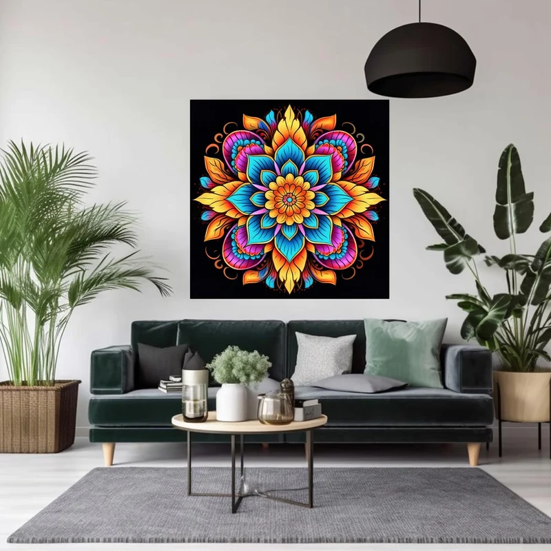 5D Diamond Painting – Mandala