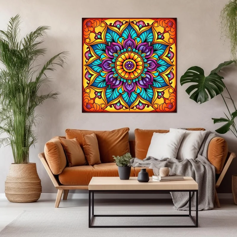 5D Diamond Painting – Mandala