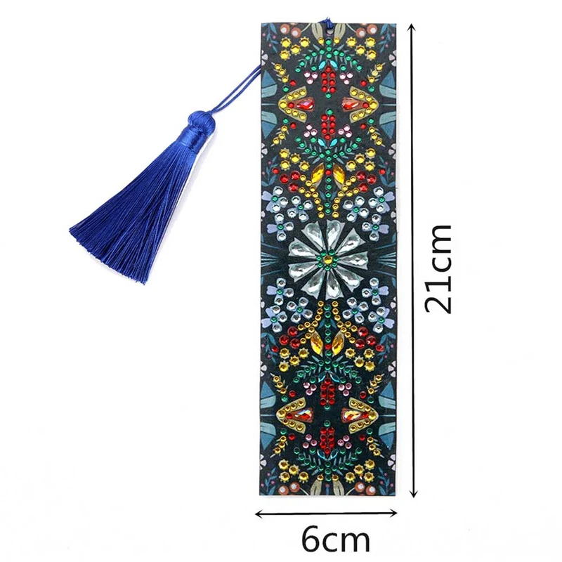 Diamond Painting Lesezeichen Mandala