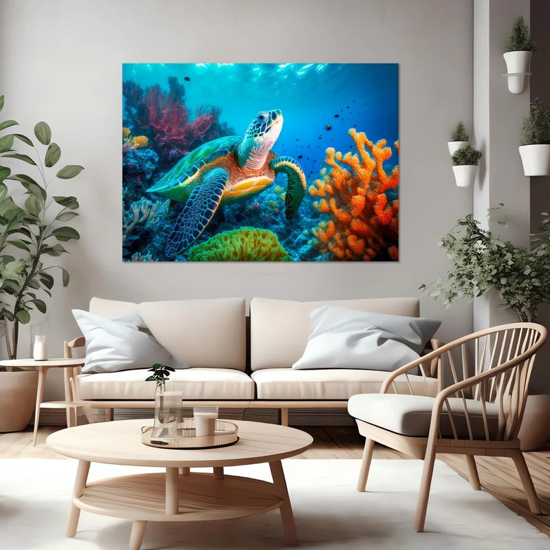 5D Diamond Painting – Schildkröte