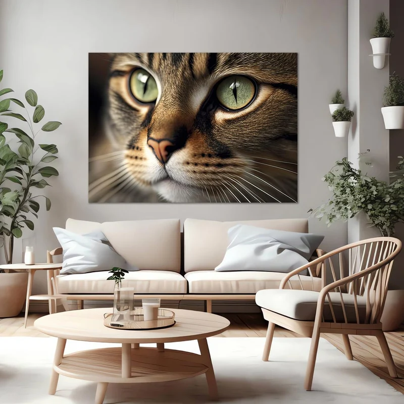 5D Diamond Painting – Graue Katze