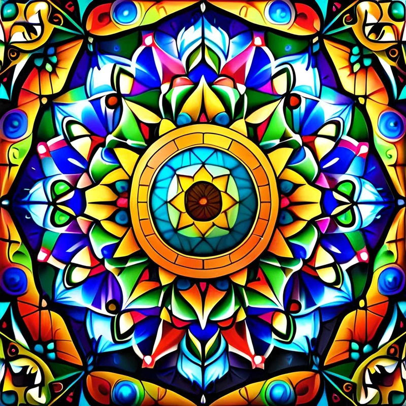 5D Diamond Painting – Mandala
