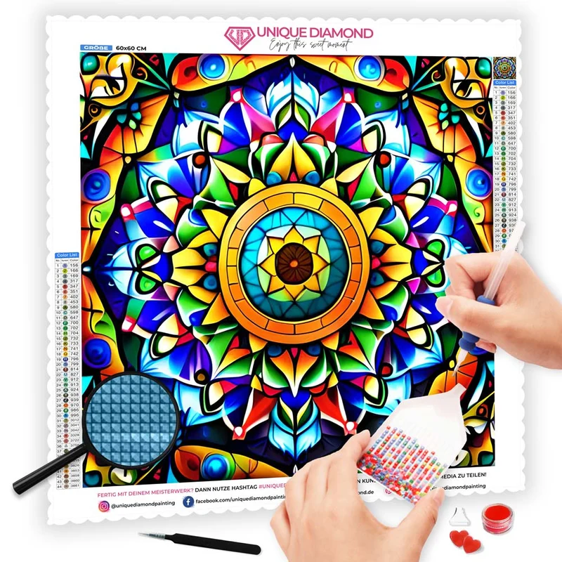 5D Diamond Painting – Mandala