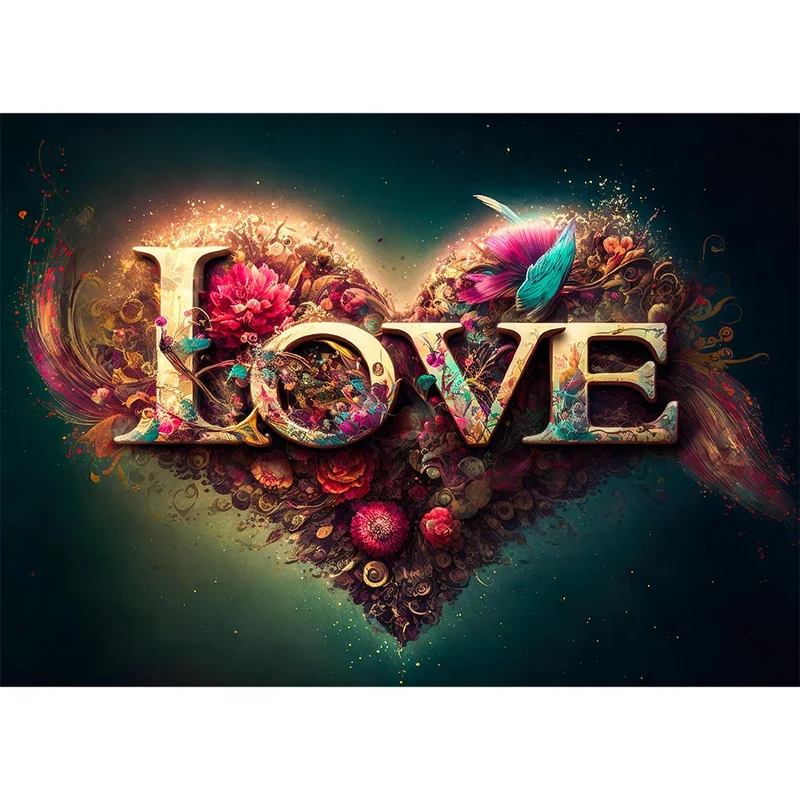 5D Diamond Painting – Love