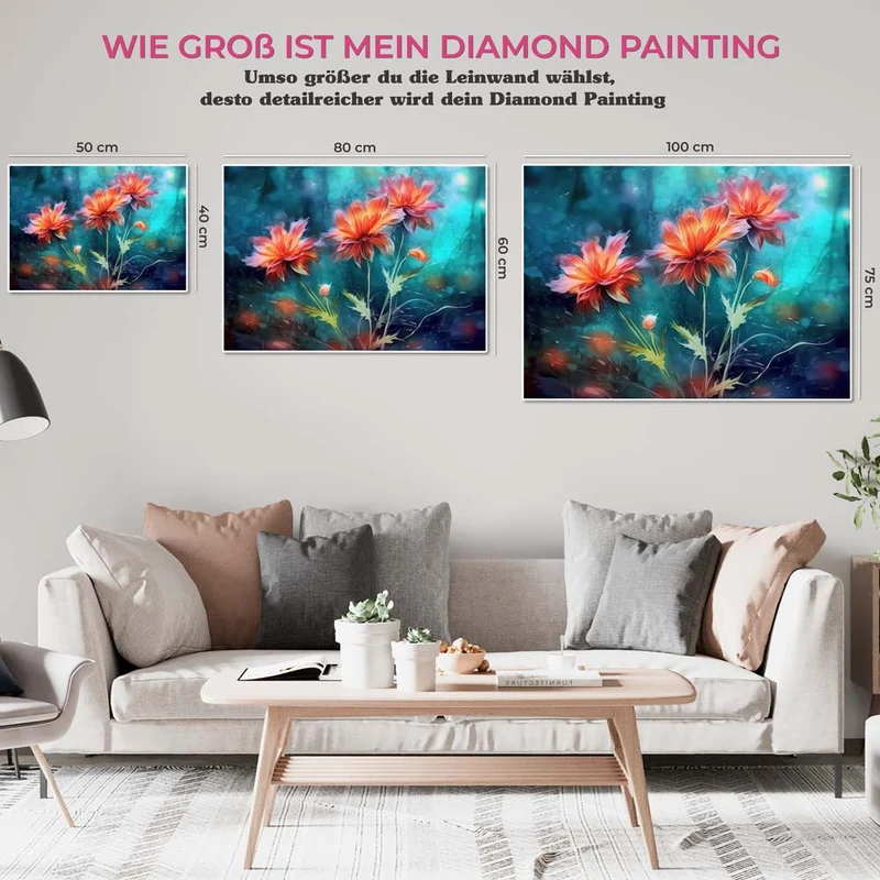 5D Diamond Painting – Blumen