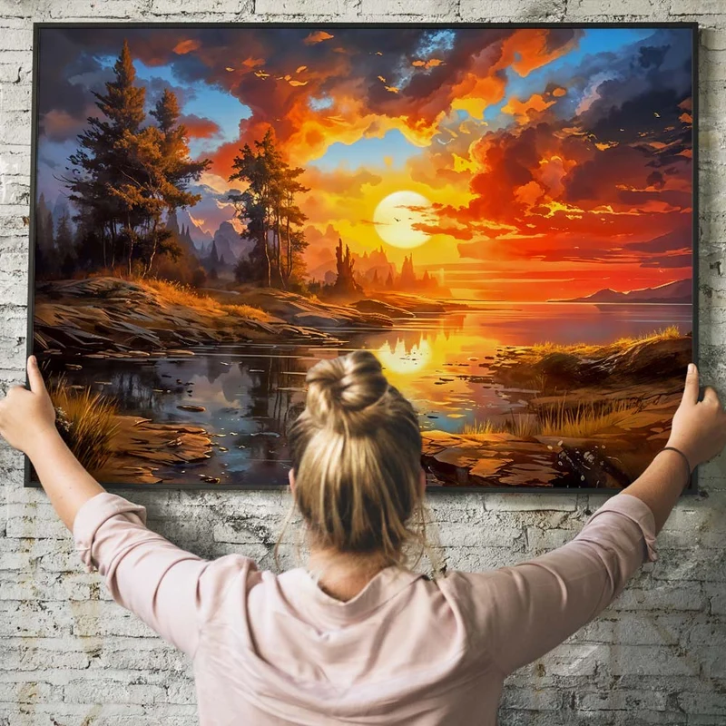 5D Diamant Painting – Sonnenuntergang