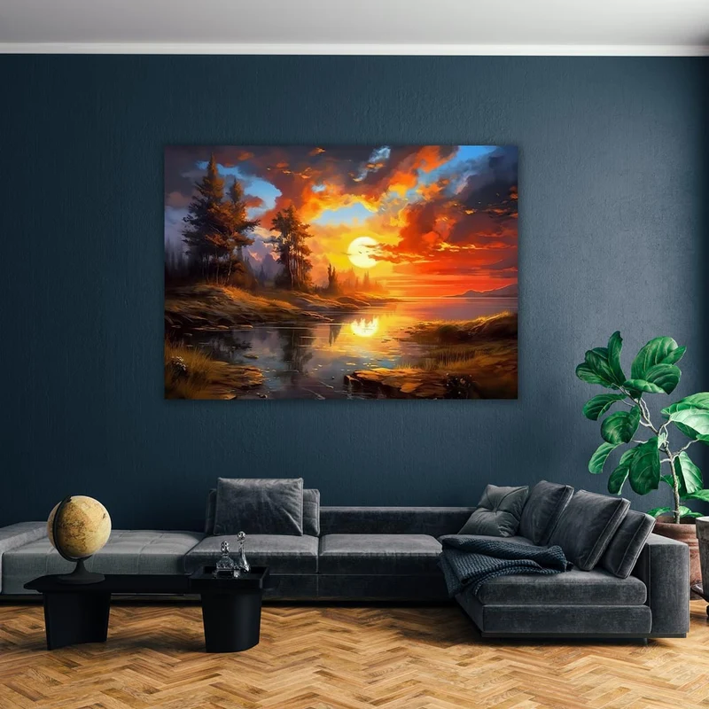 5D Diamant Painting – Sonnenuntergang