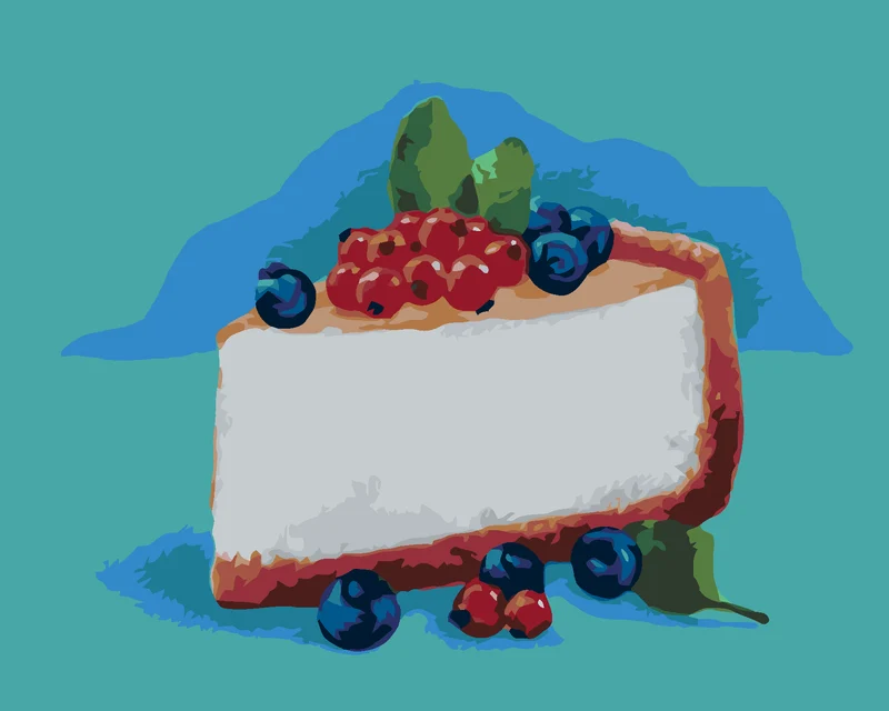 Diamond painting - KÄSEKUCHEN (MYROSLAVA VOLOSCHUK)