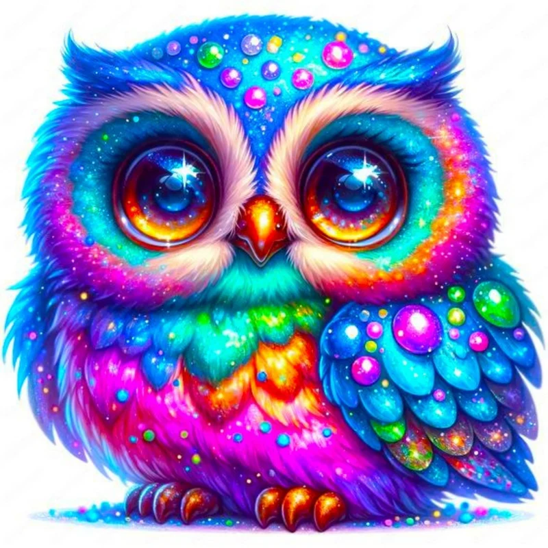 Diamond Painting Mini - Eule Elly