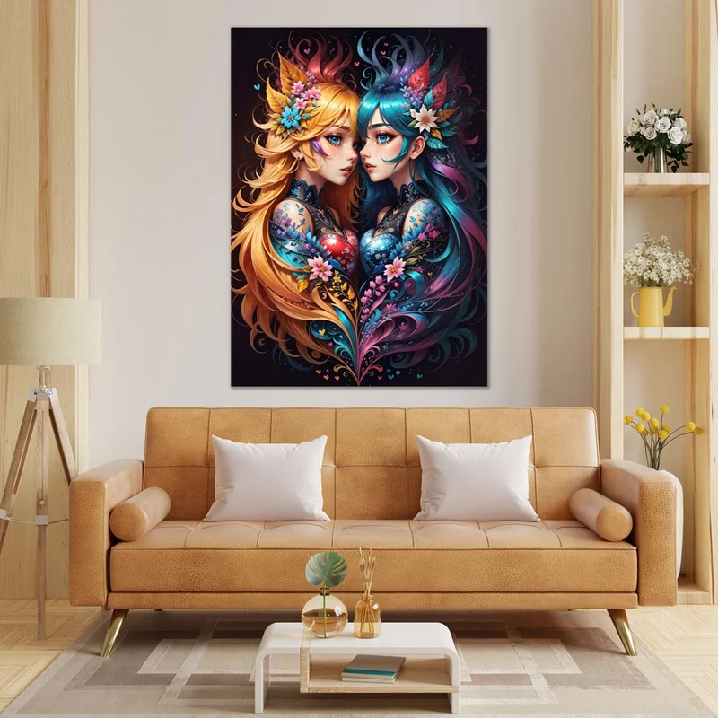 5D Diamond Painting – Zwillinge