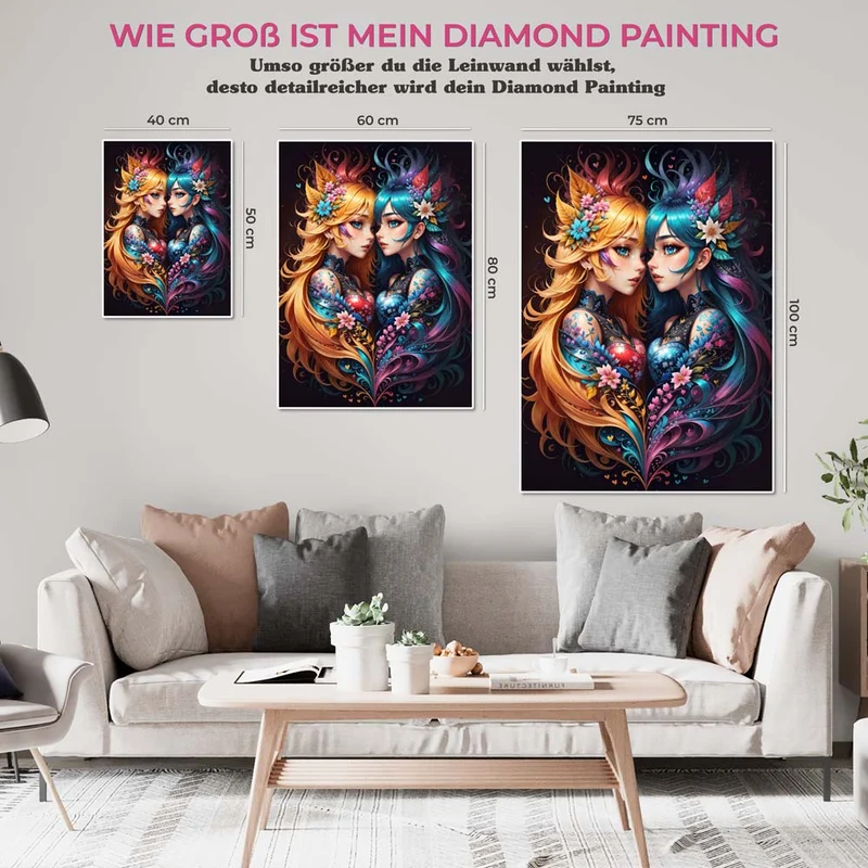 5D Diamond Painting – Zwillinge