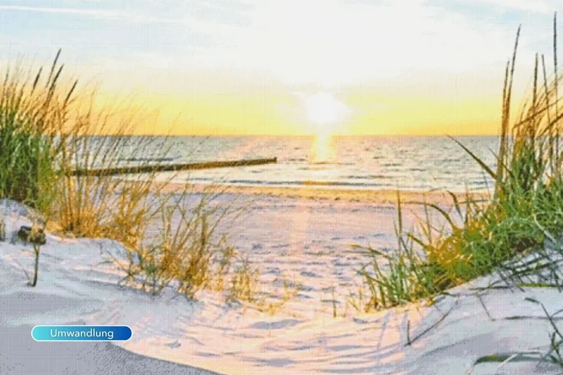 Diamond Painting XXXL - Entspannung im Sonnenuntergang