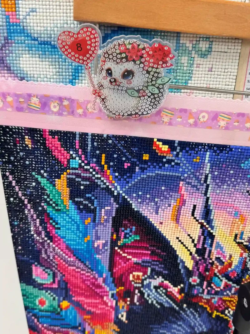 Diamond Painting Kühlschrankmagnete - Süße Tiere