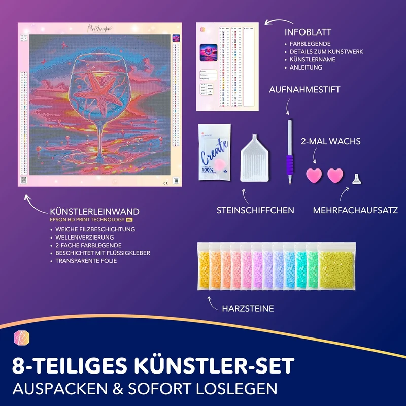 Diamond Painting - Seesternzauber
