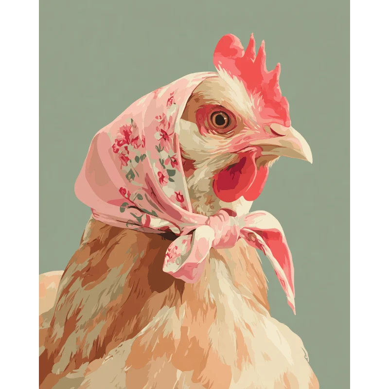 Kokettes Huhn