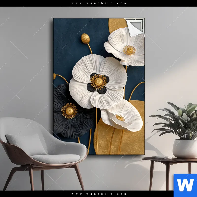 Spannbild | Golden Poppies | Hochformat