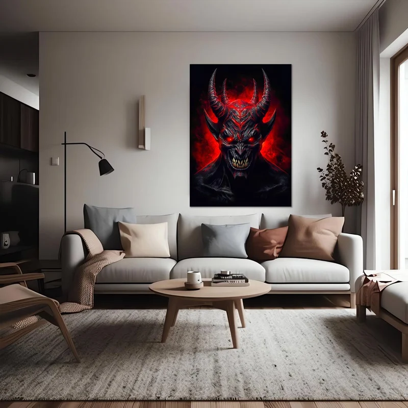 5D Diamond Painting – Red Devil