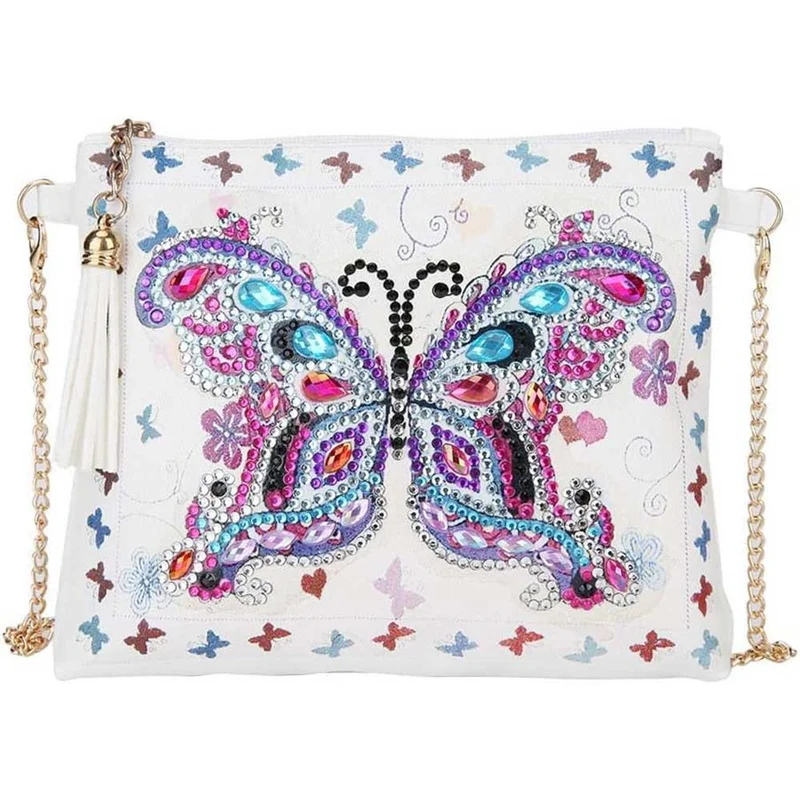 Diamond Painting Tasche Schmetterling