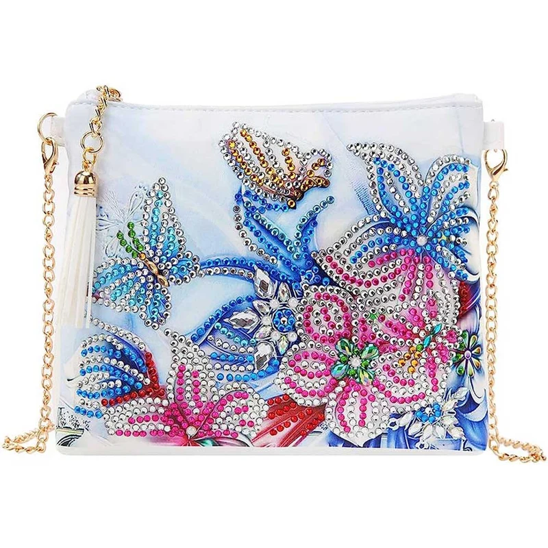 Diamond Painting Tasche Blumen