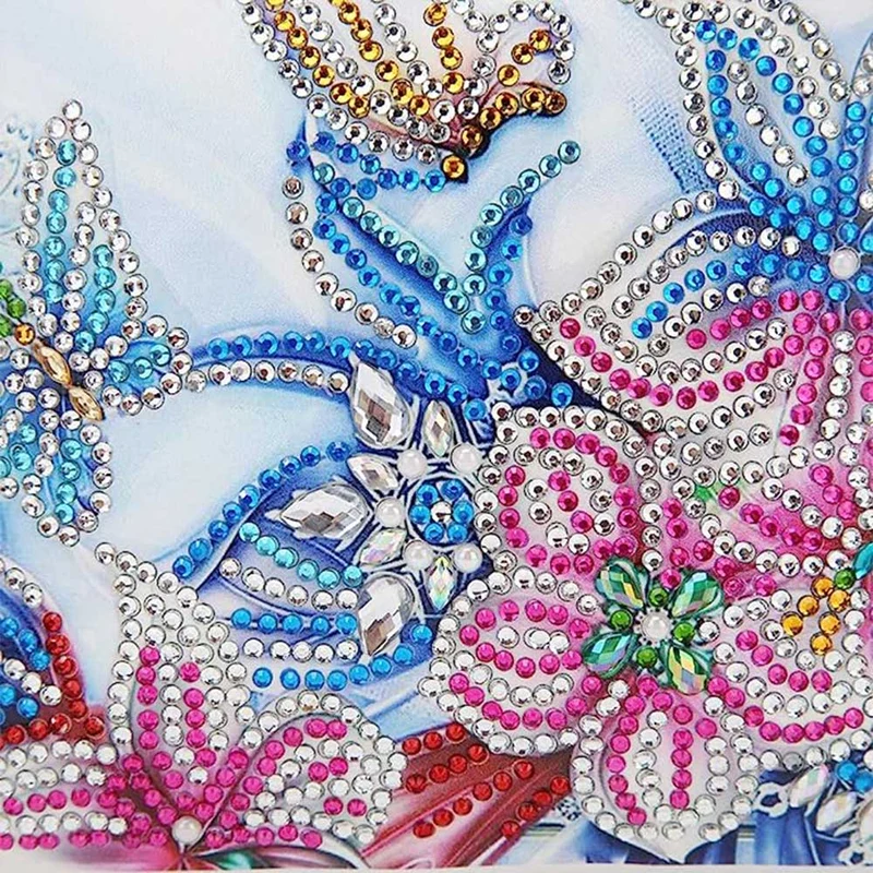 Diamond Painting Tasche Blumen