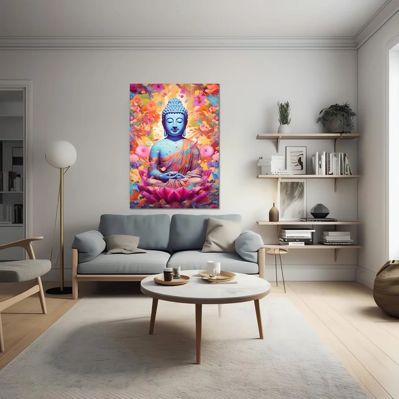 5D Diamond Painting – Lotus Buddha