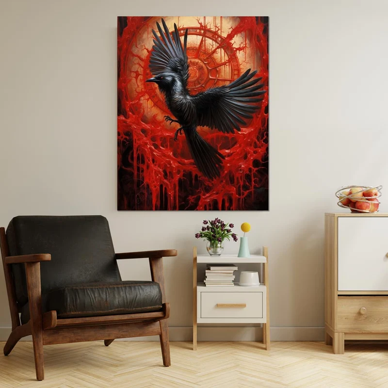 5D Diamond Painting – Gothic Rabe
