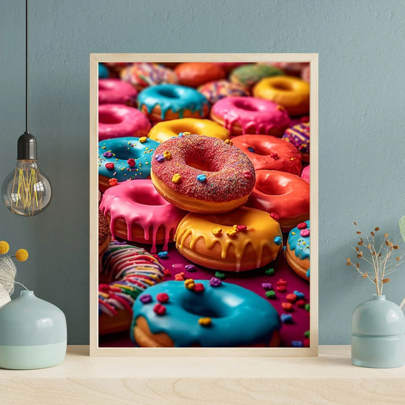 5D Diamond Painting – Süße Donuts