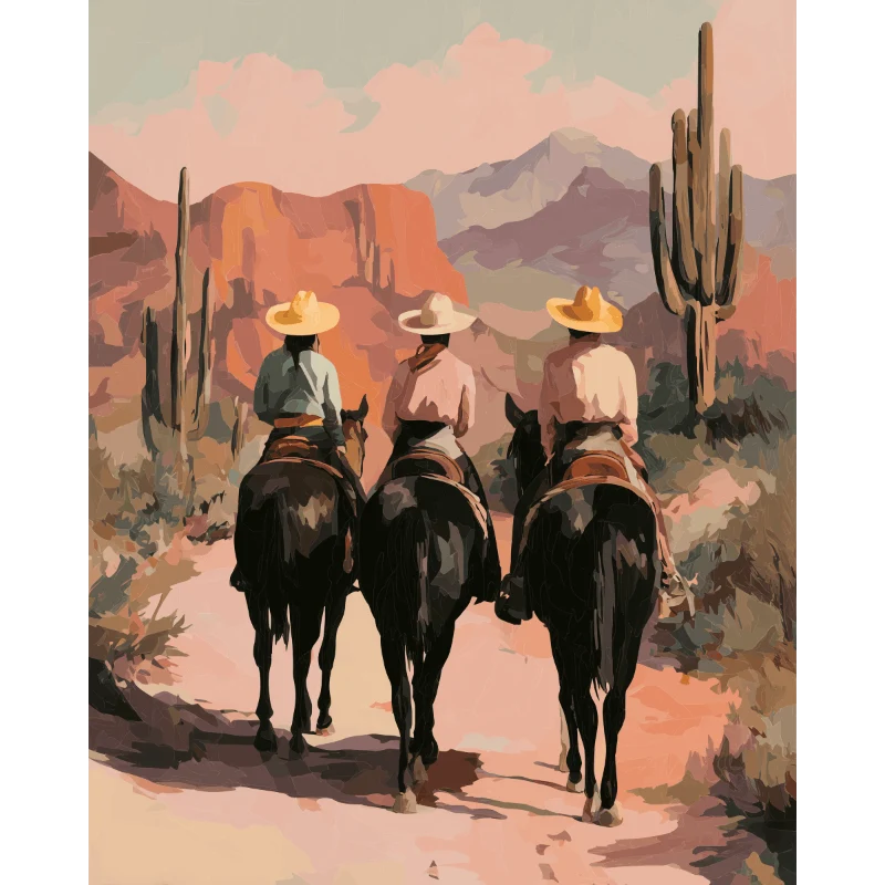 Reiter des Canyons