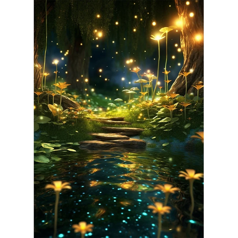 5D Diamond Painting – Glühwürmchentanz