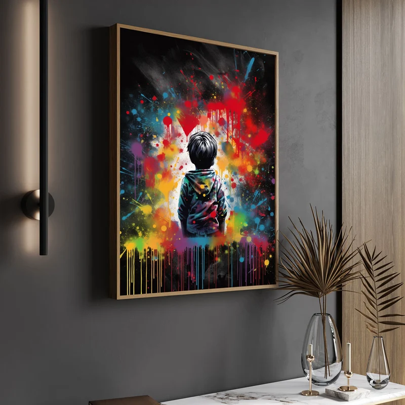 5D Diamond Painting – Lonely Little Boy