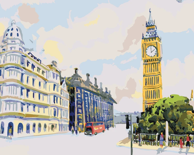 Diamond painting - BIG BEN IN LONDON