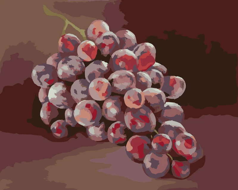 Diamond painting - WEINTRAUBEN 1 (MYROSLAVA VOLOSCHUK)