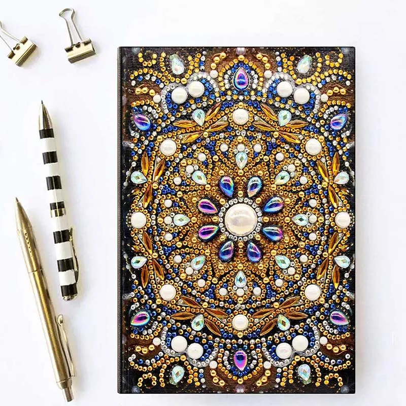 Diamond Painting Notizbuch Mandala