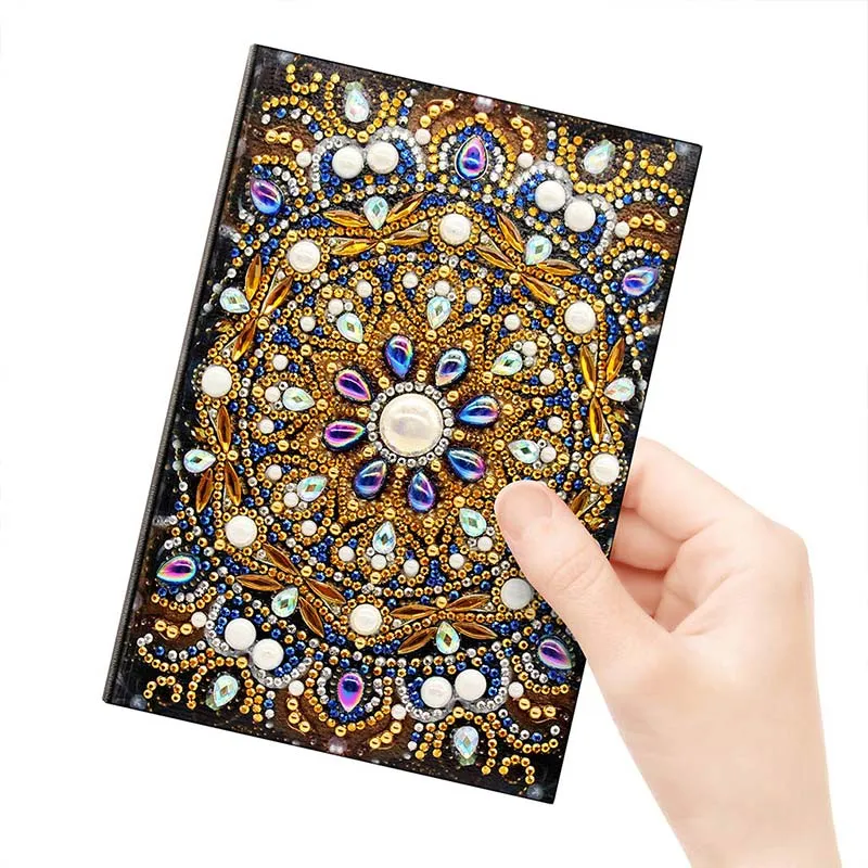 Diamond Painting Notizbuch Mandala