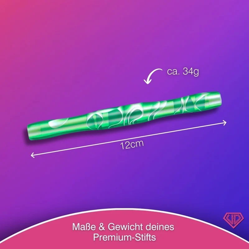 Diamond Painting Ergonomischer Premium-Stift – Emerald Wave