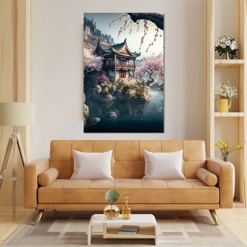 5D Diamond Painting – Haus am See