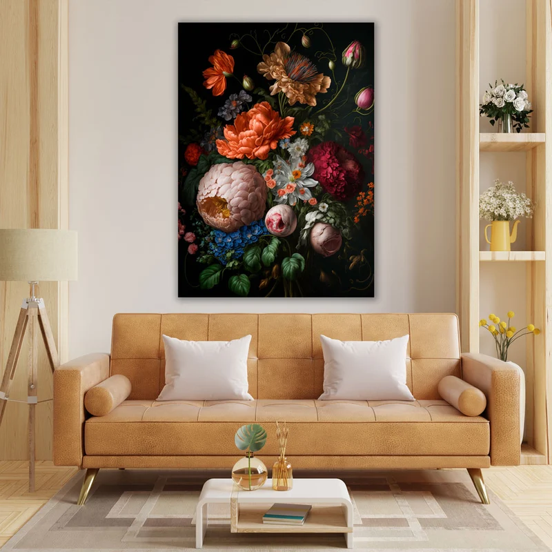 5D Diamond Painting – Bunter Blumenstrauß