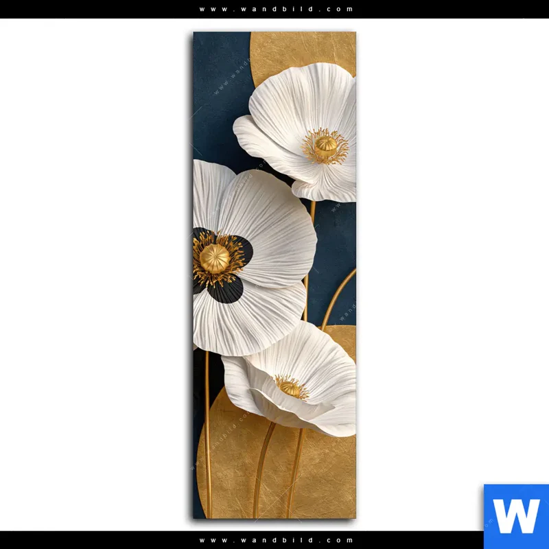 Wechselmotiv | Golden Poppies | Schmal