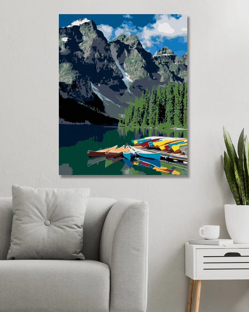 Diamond painting - BERGE (DENNIS FRATES)