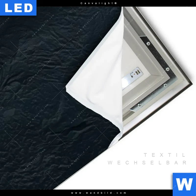 Canvalight® Leuchtbild | Golden City Dreams | Schmal